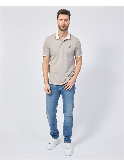 Lyle & Scott Men's Polo Shirt with Contrast Detail LYLE & SCOTT | SP2206VX623